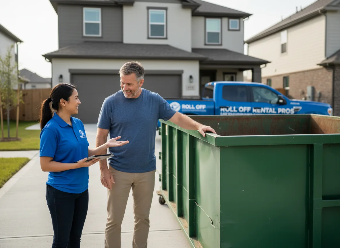 Roll Off Dumpster Rental Dickinson, TX FAQs